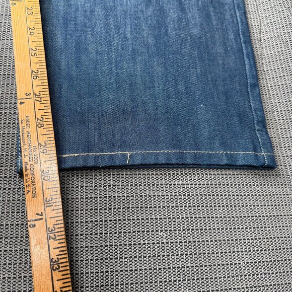 Levis 569 Mens W40 L30 Blue Loose Straight Fit Jeans Denim Cotton - Picture 6 of 9